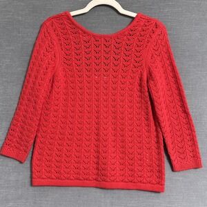 Boden Red Women's Sweater Cardigan